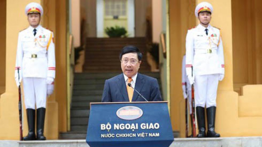 Speech by Deputy PM Pham Binh Minh at ASEAN flag hoisting ceremony